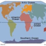 How many Oceans are there in the World and what is their Geography
